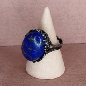 Obéron : bague chevalière homme inspiration Renaissance gemme