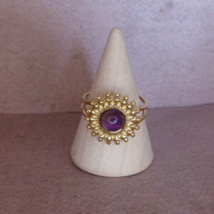 Chloris : bague fleur