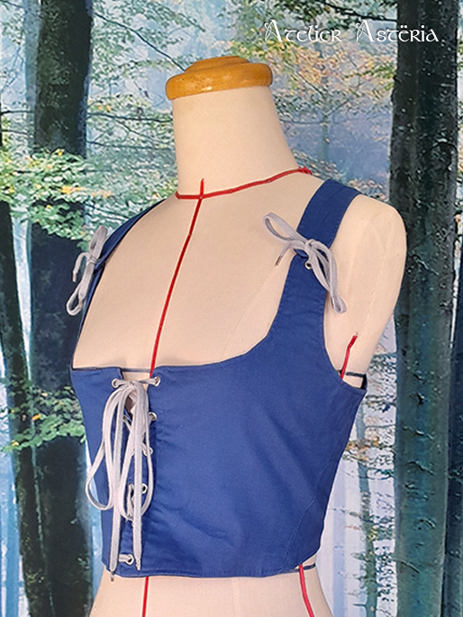 Burn : corselet lacé inspiration historique – Image 5