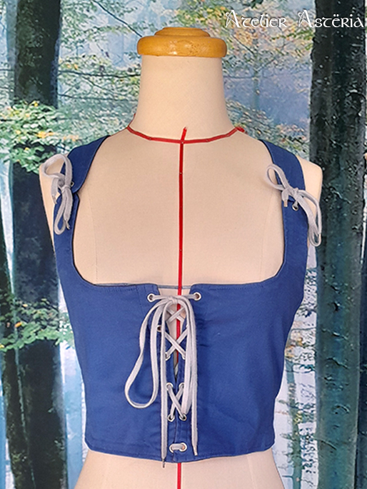 Burn : corselet lacé inspiration historique – Image 4