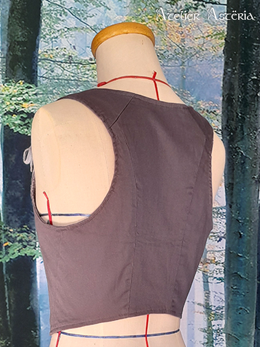 Burn : corselet lacé inspiration historique – Image 9