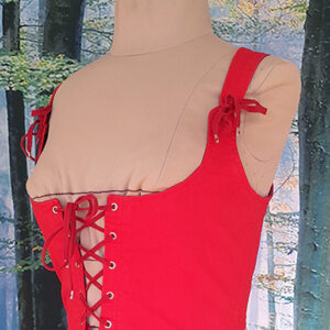 Burn : corselet lacé inspiration historique