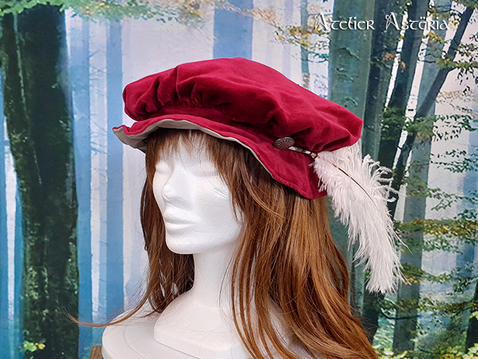 Elfin : chapeau inspiration Renaissance