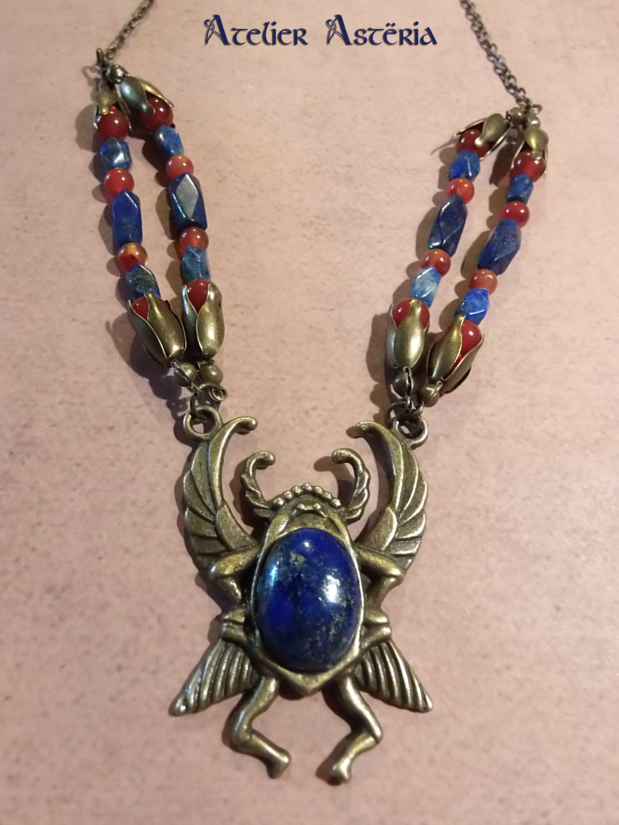 Khépri : bijoux scarabée Antiquité égyptienne