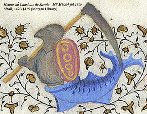 Motifs broderie chevaliers aquatiques – Image 3