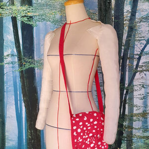 Esprit forestier : sac besace motif nature